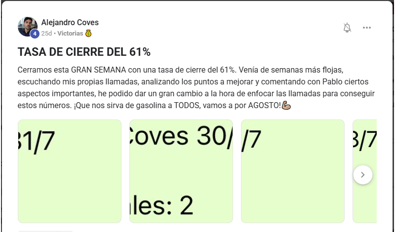 Testimonio de Alejandro Coves en Skool: 61% de tasa de cierre en una semana